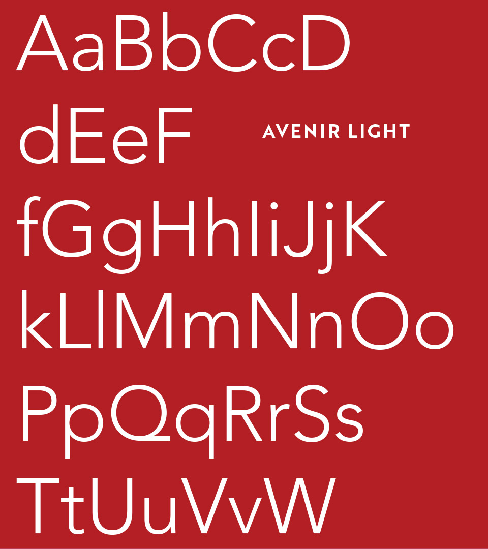 penmark fonts on red