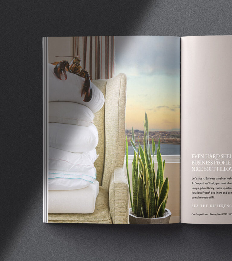 seaport hotel lobster ad vertical
