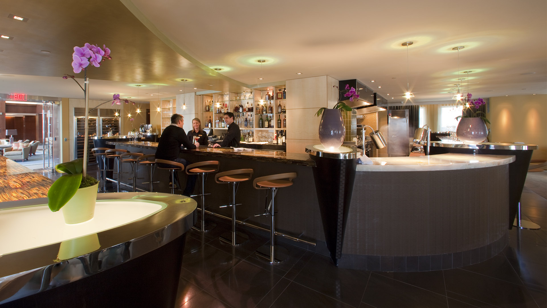 sensing restaurant interior bar