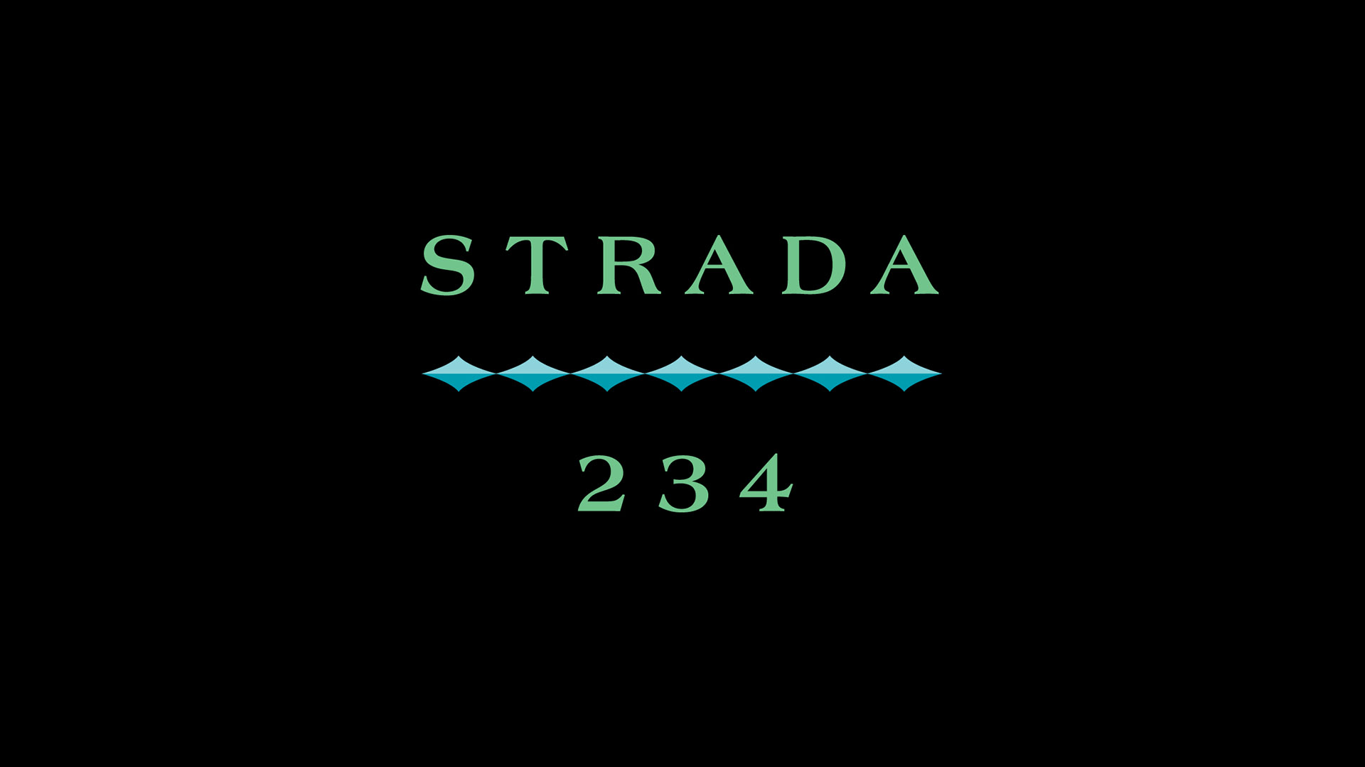 strada234 logo on black