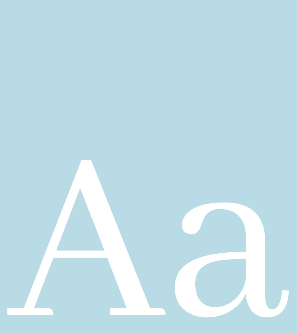 Abhaya Libre typography used in Stratus brand identity