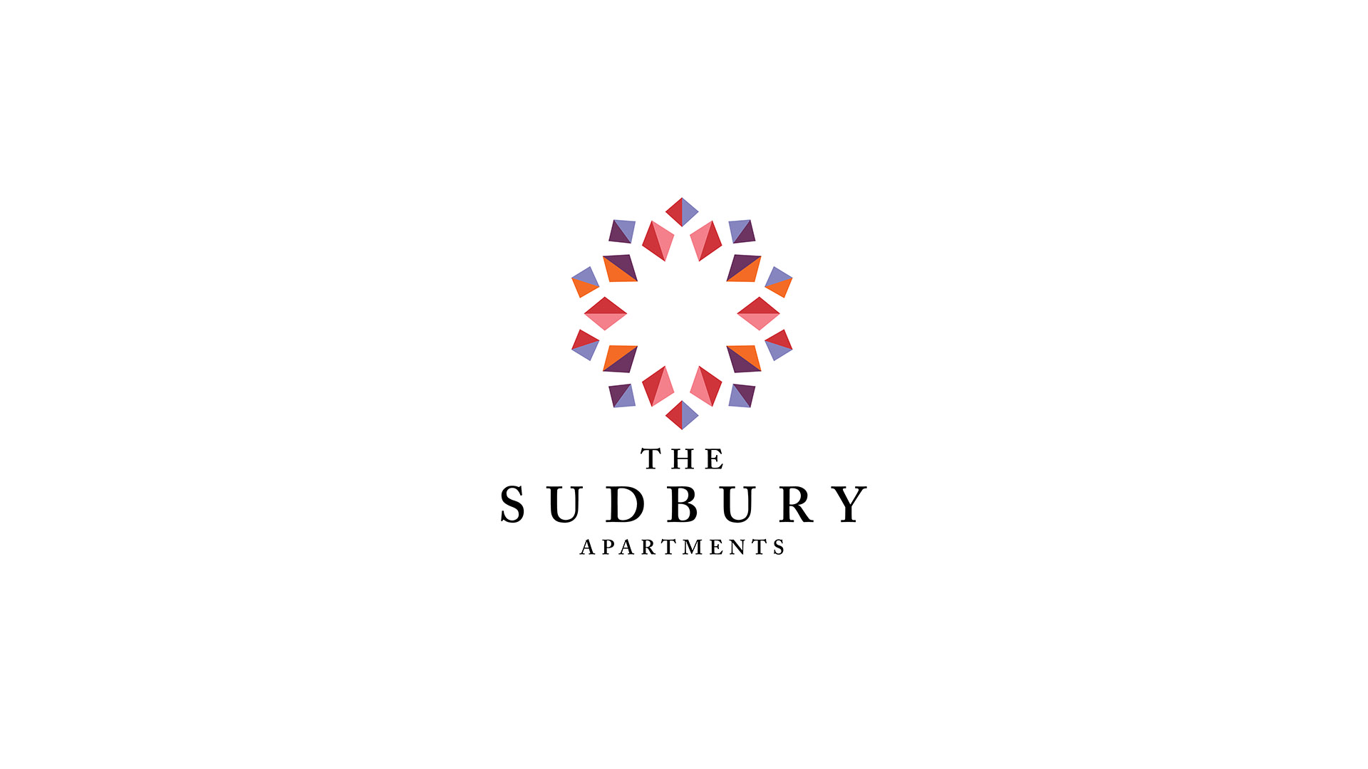 sudbury apartments boston logo design boston on white
