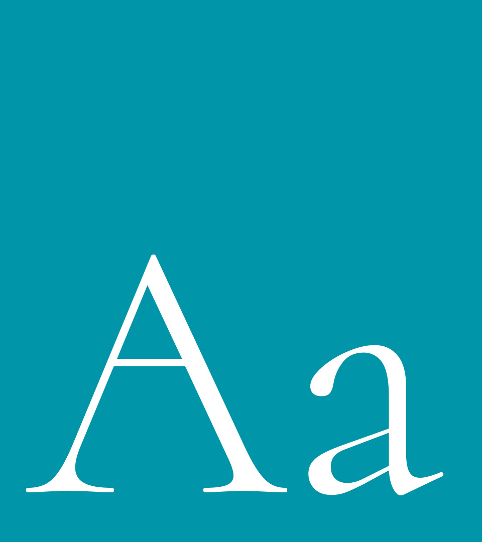 sudbury residences A font on blue vertical