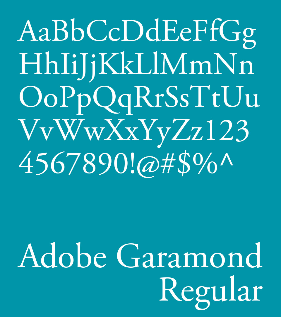 Garamond typography used in The Sudbury’s luxury residential brand identity.