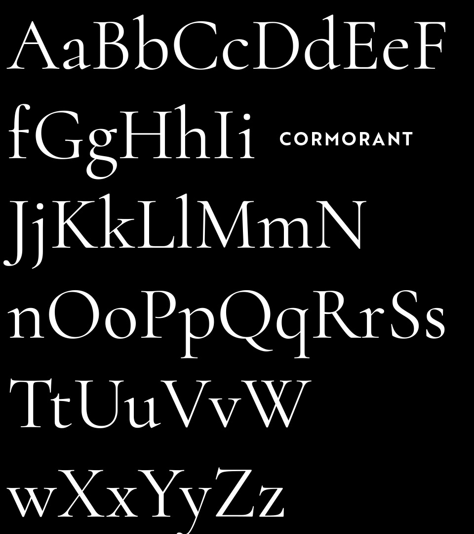 sudbury residences fonts on black vertical