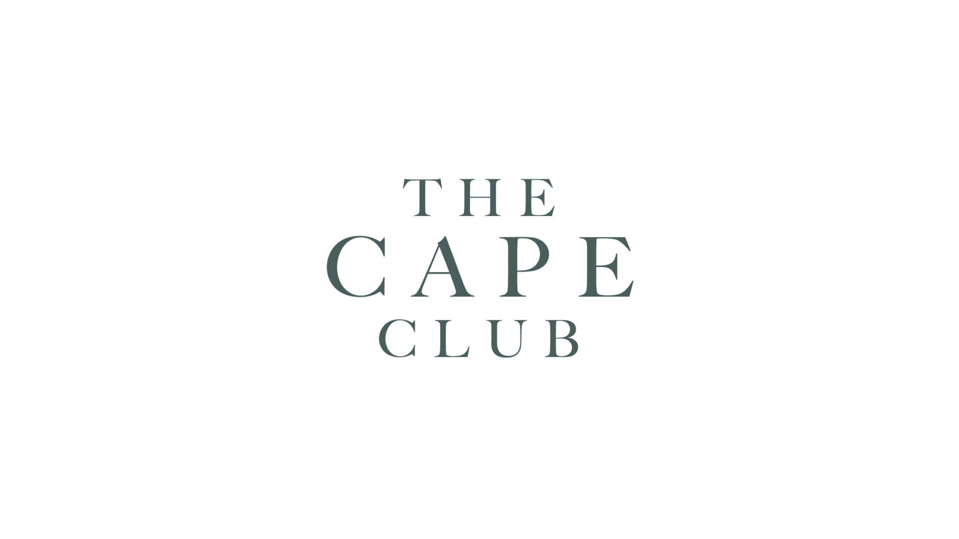 the cape club logo just type