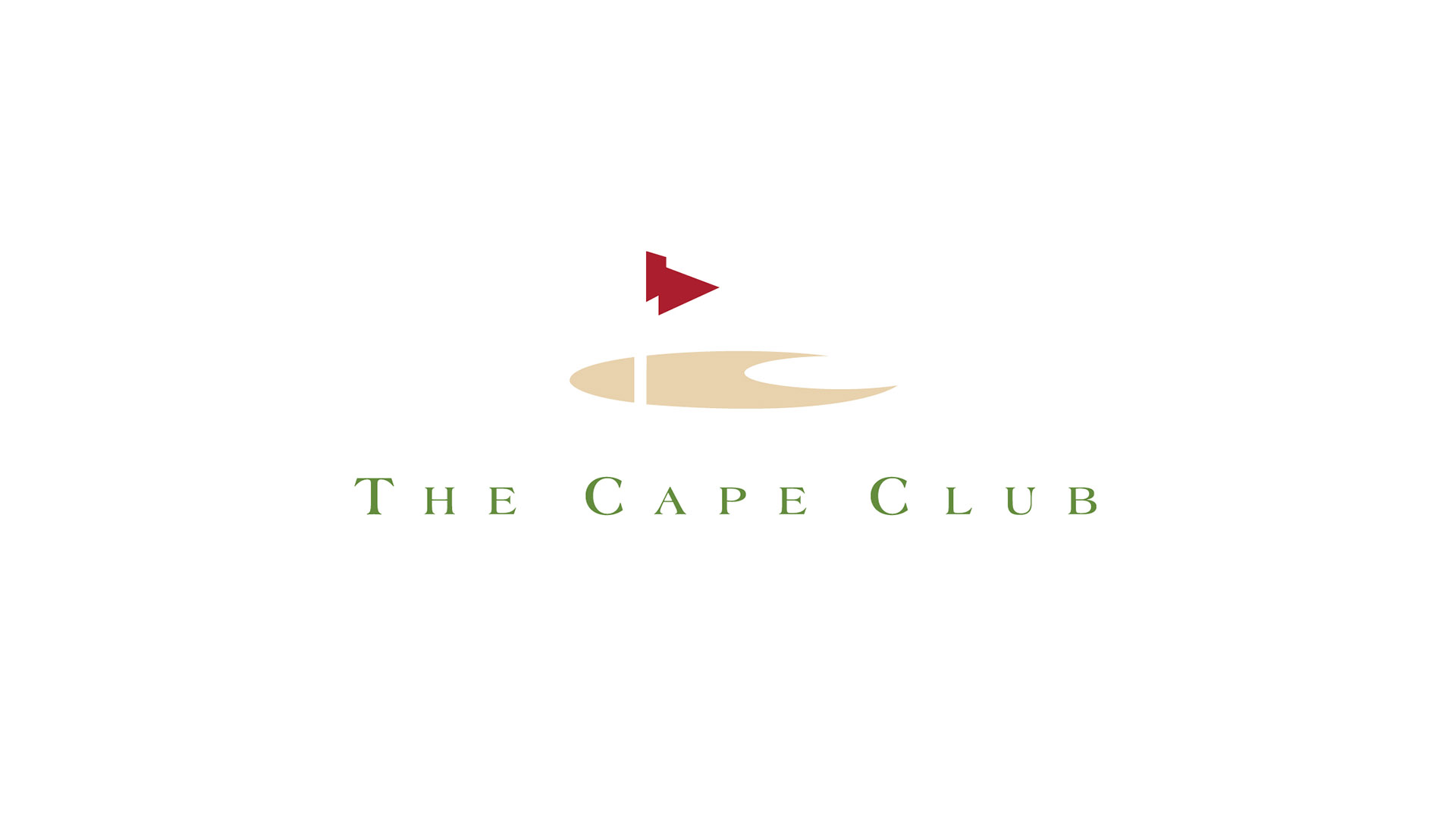 the cape club boston logo design on white