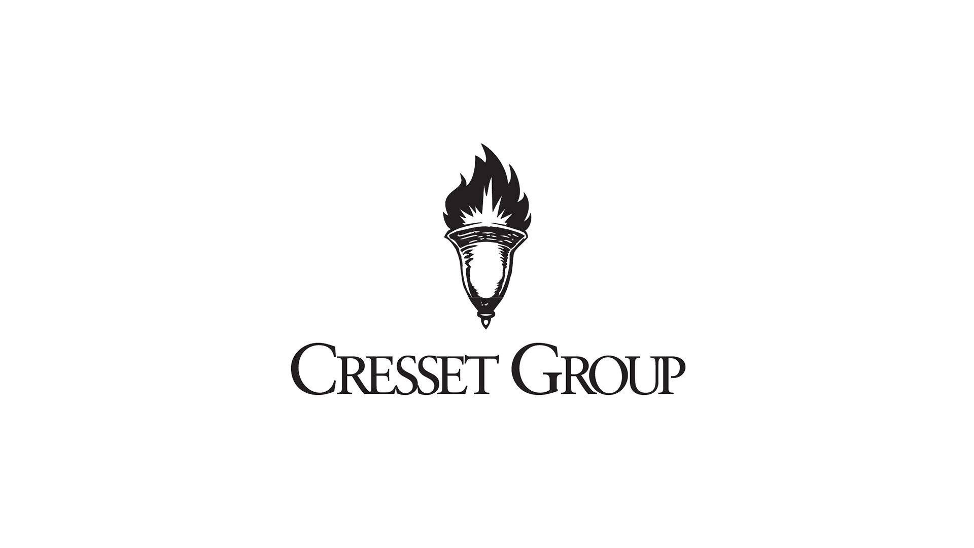 adams design boston client Cresset Group logo on white