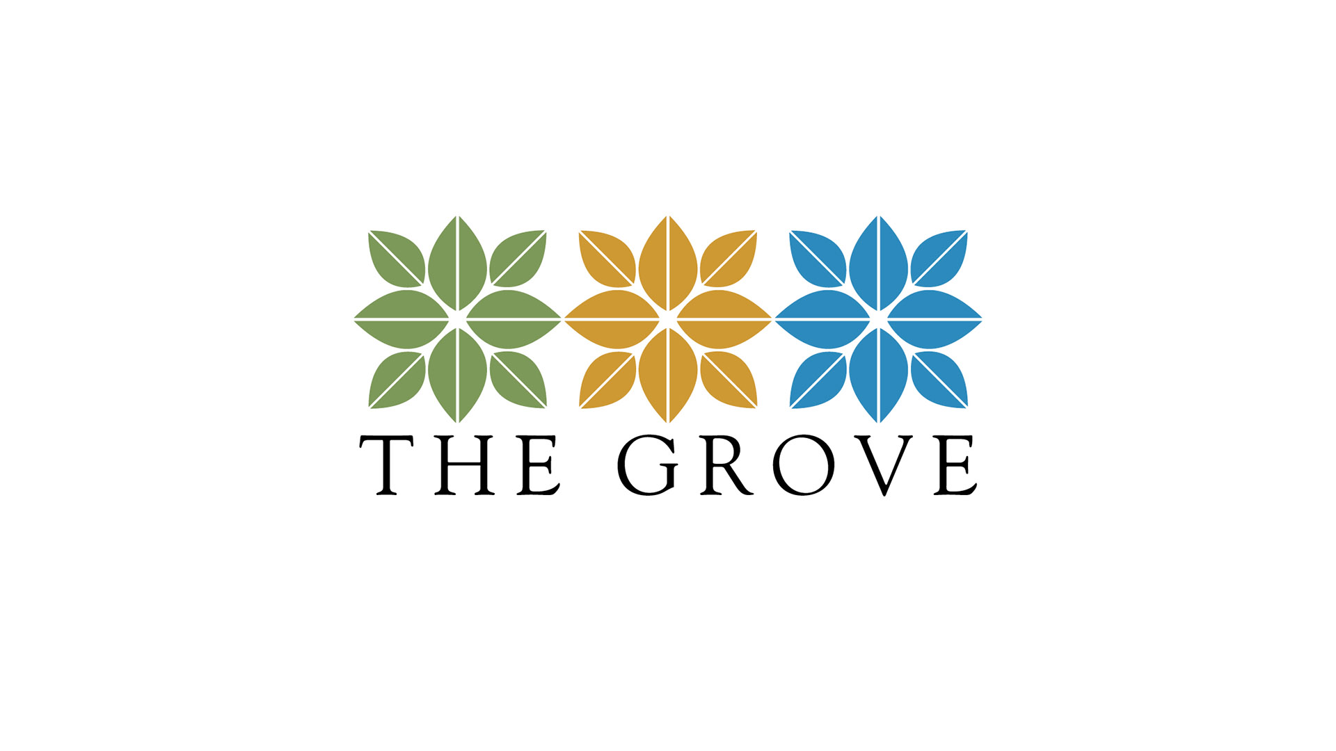 the grove apartments logo on white